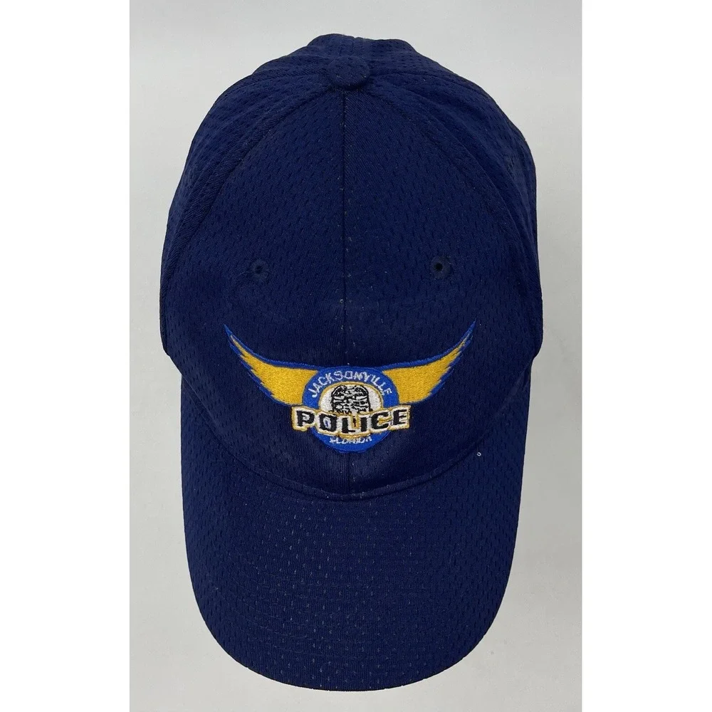 Jacksonville‎ Sheriff's Office Traffic Unit Motor Wings Blue Perforated Hat VHTF